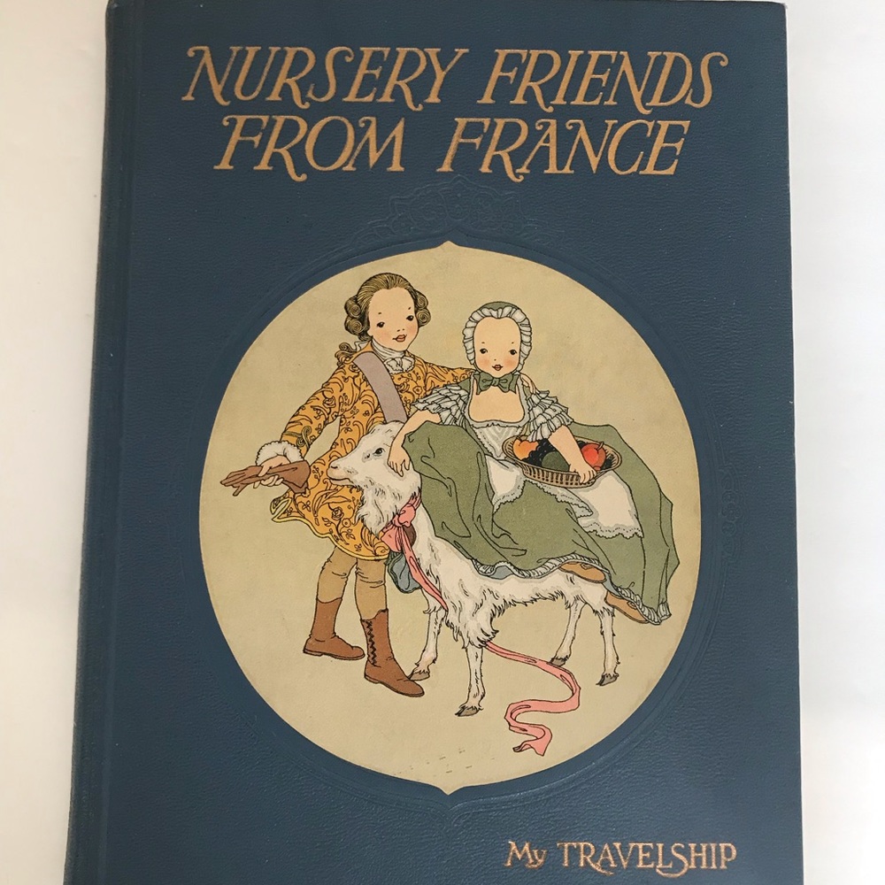 Vintage nursery friends from France book 1954